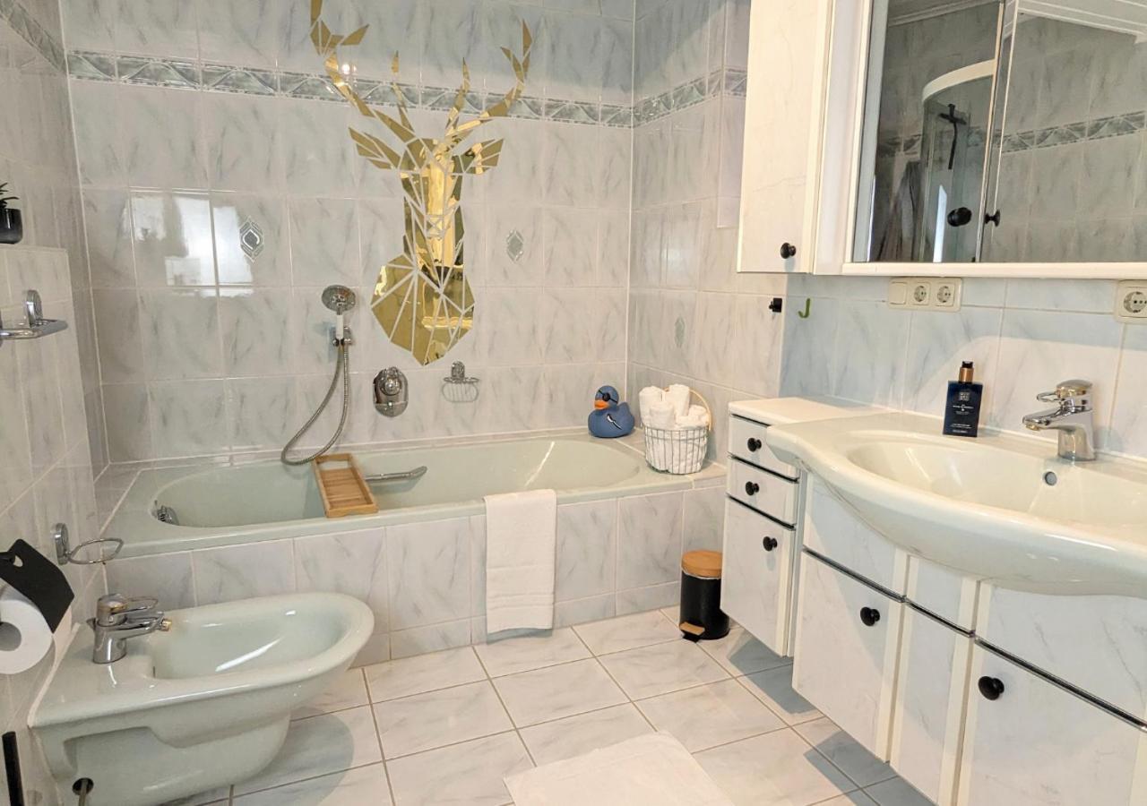 Fewo Goldstueck Mit Privatem Spa Und Whirlpool 그라페나우 외부 사진