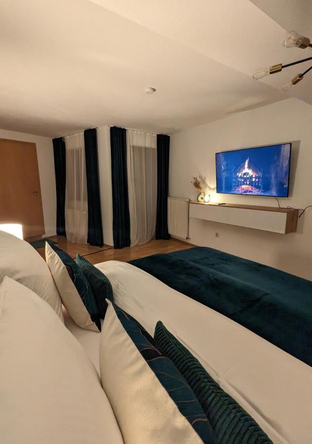Fewo Goldstueck Mit Privatem Spa Und Whirlpool 그라페나우 외부 사진